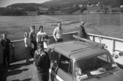 "juli 1965 Surnadal".Bildet viser akterdekket av BF Tingvoll
