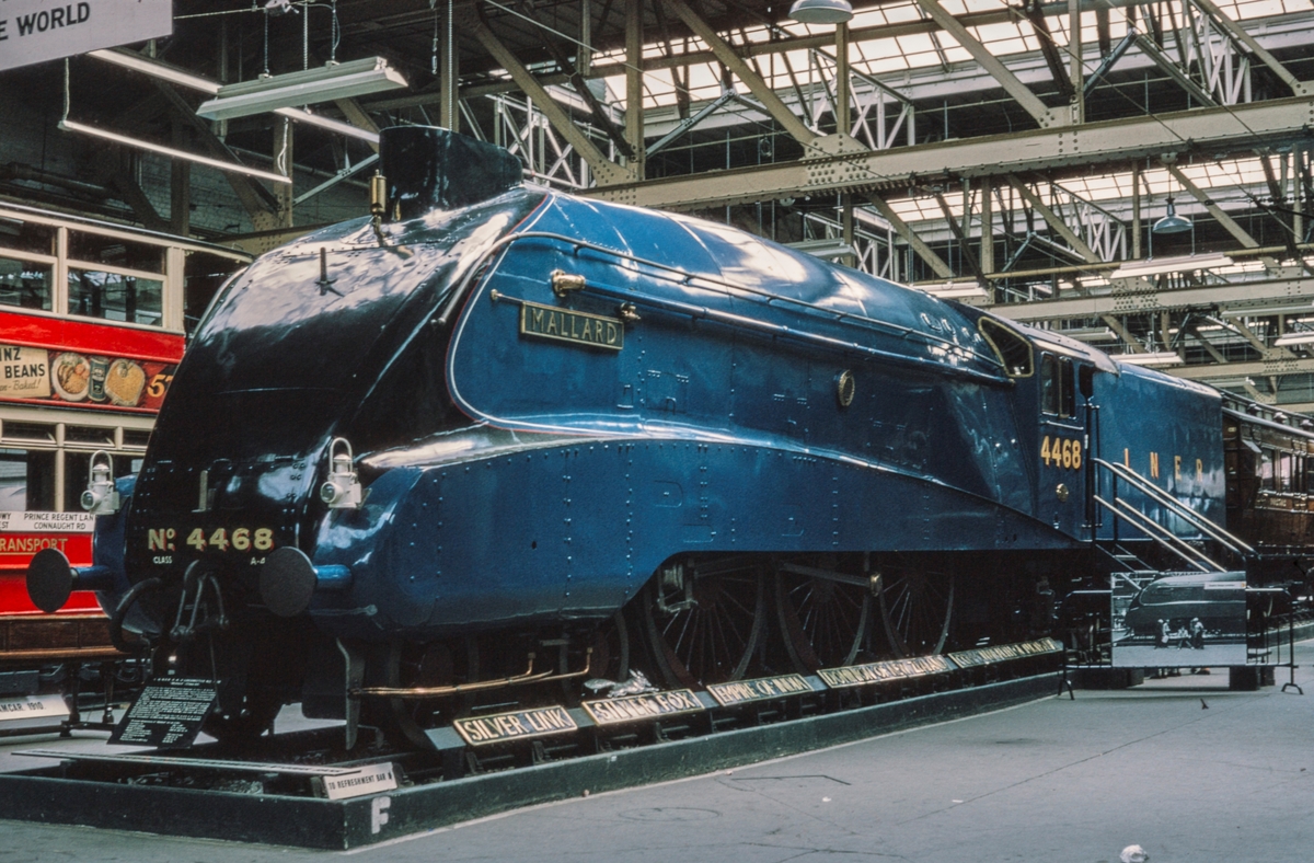 Mallard 4468, verdens raskeste damplokomotiv.