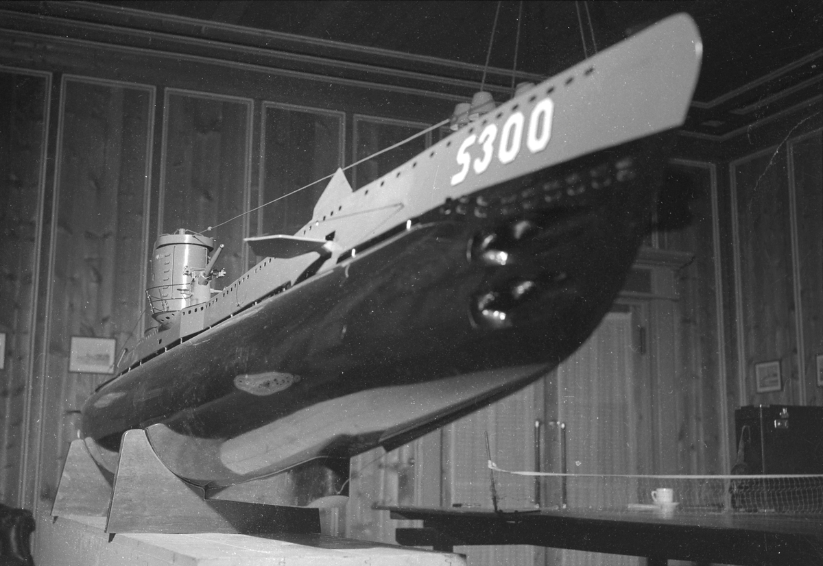 Modell av u-båt S-300 Ula