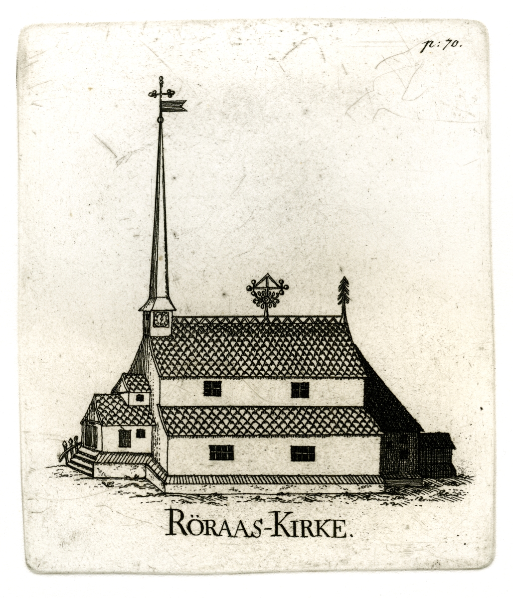 Gammel-kjerka på Røros (1651-1784).