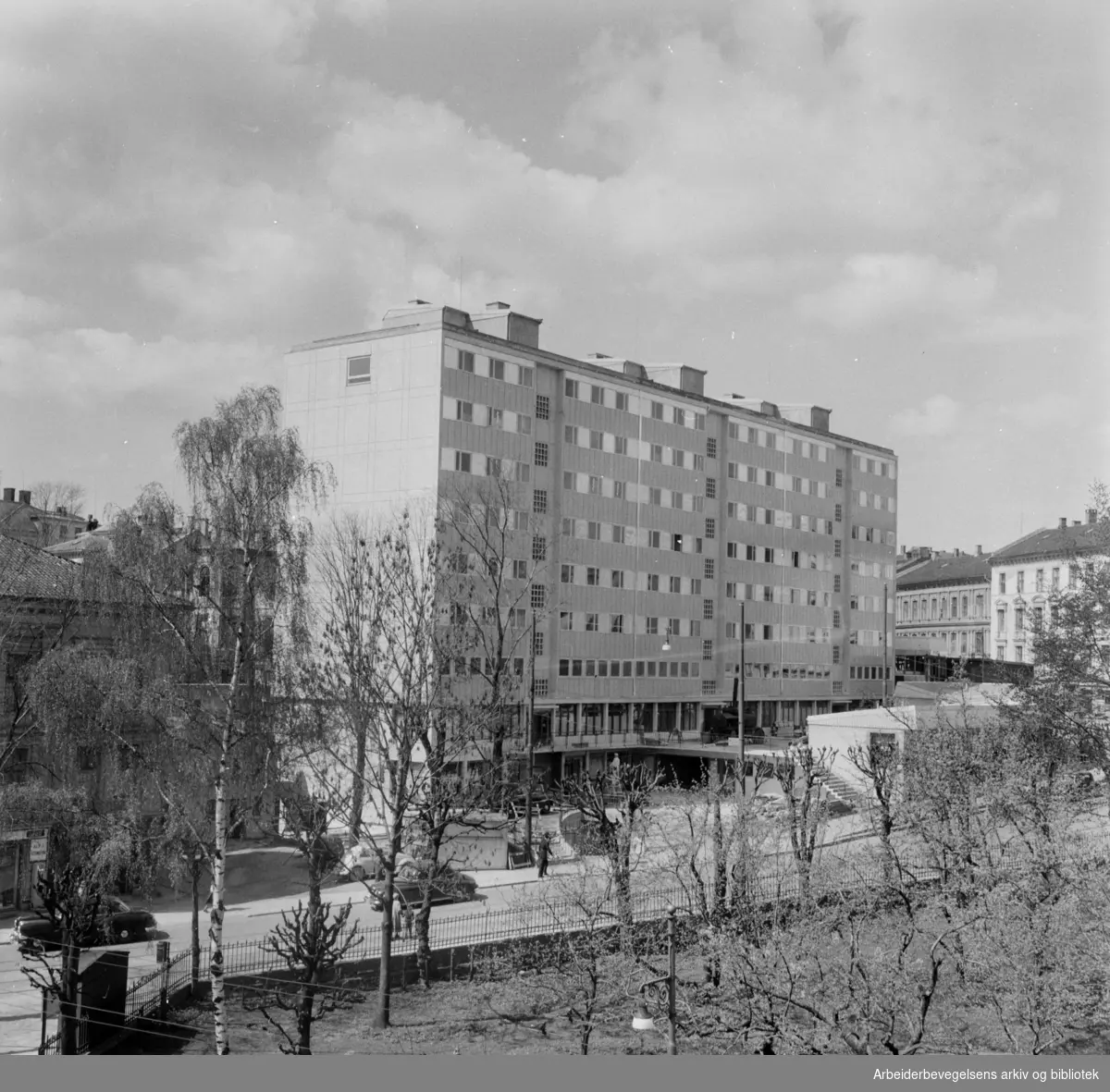 Hegdehaugsveien 36. Mai 1957