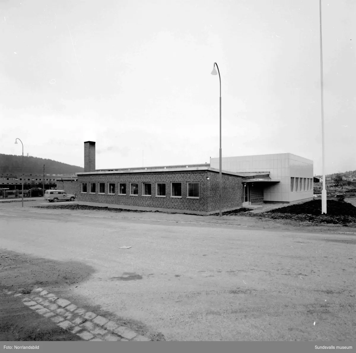 Bilder från det pågående bygget av Coca-Cola-fabriken i Nacksta.