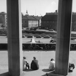Arne Garborgs Plass. Mai 1954