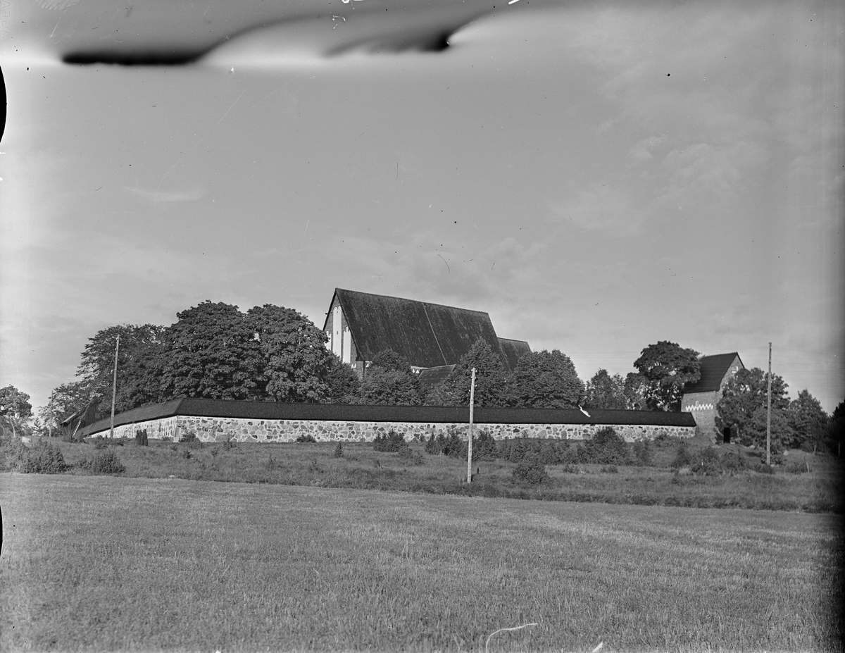 Vendels kyrka, Vendels socken, Uppland 1933
