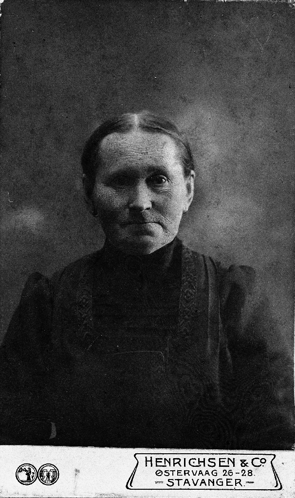 Ane Berte Serigstad f. Laland (23.6.1854 - 24.11.1936)