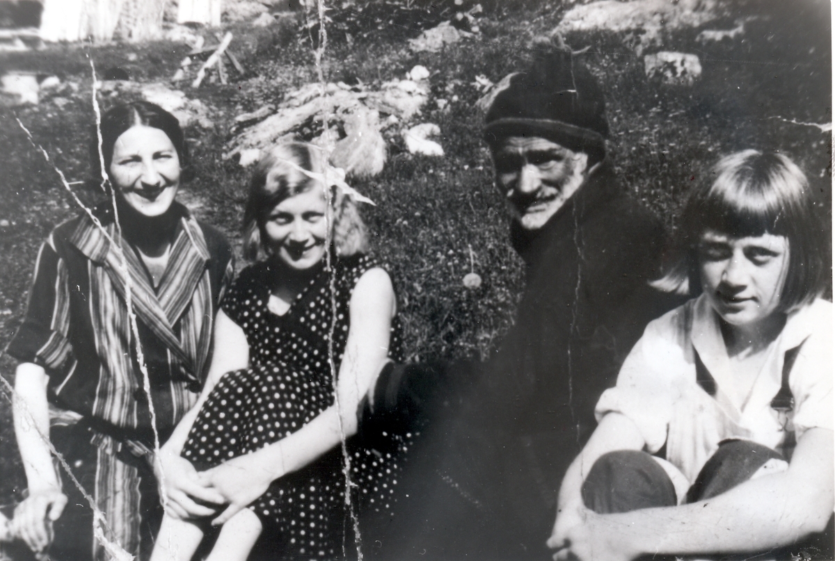 Folk i Skattvika, Tranøy 1931