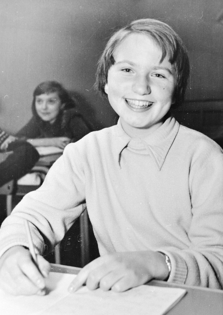 Helga Christensen, elev i 5. klasse på Odda barneskole