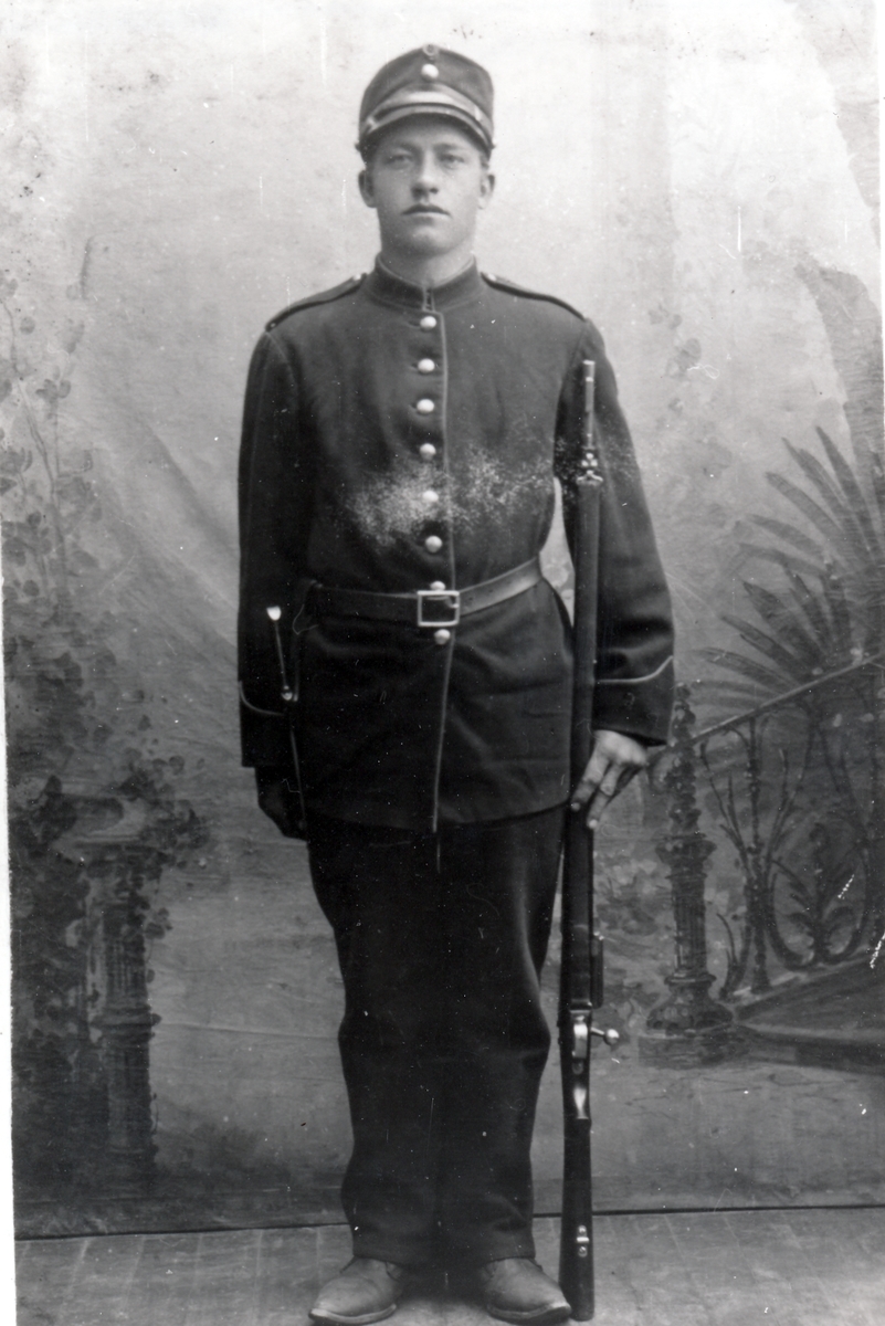 Soldat Martin Johansen, Gjervik, Bjarkøy