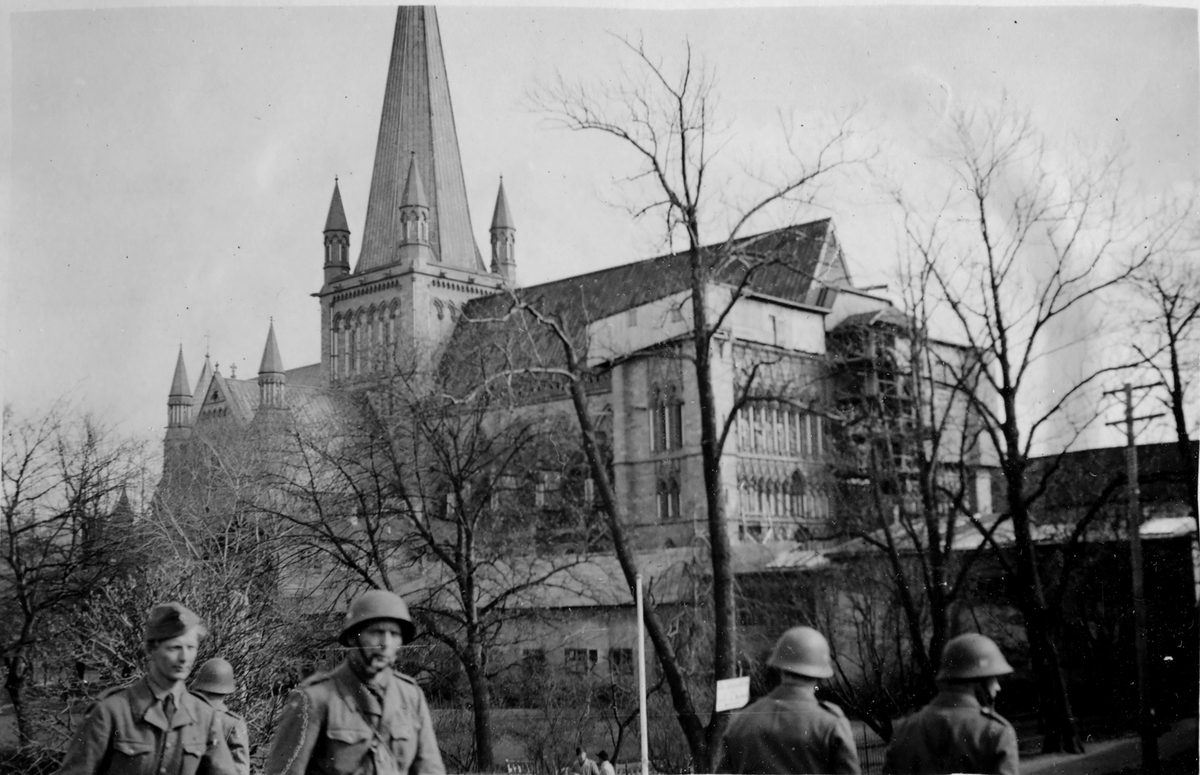 Norske politistyrker i Trondheim,mai 1945