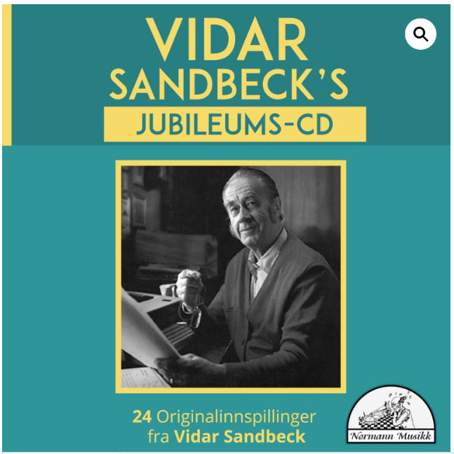 CD nr. 6 Vidar Sandbeck's jubileums-CD