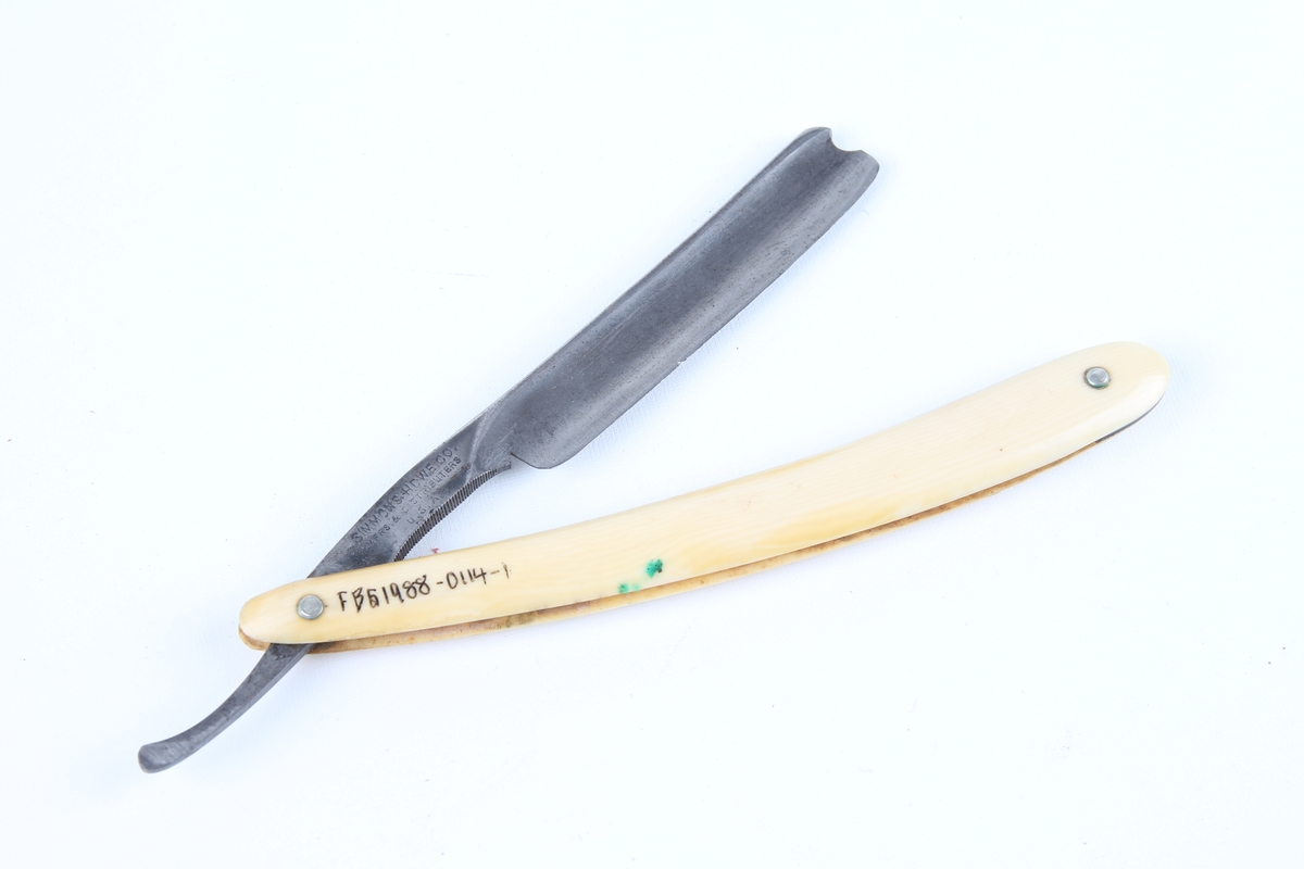 Sammenlegbra barberkniv