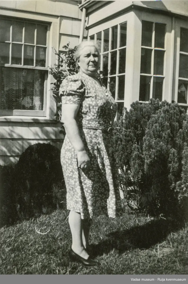 Hilja Andersson (f.Niska) i USA ca 1950-60.
