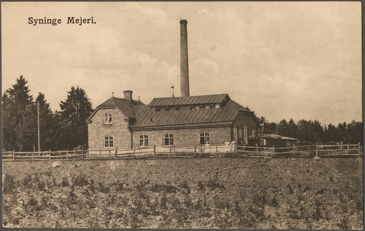 Syninge mejeri. - Järnvägsmuseet / DigitaltMuseum