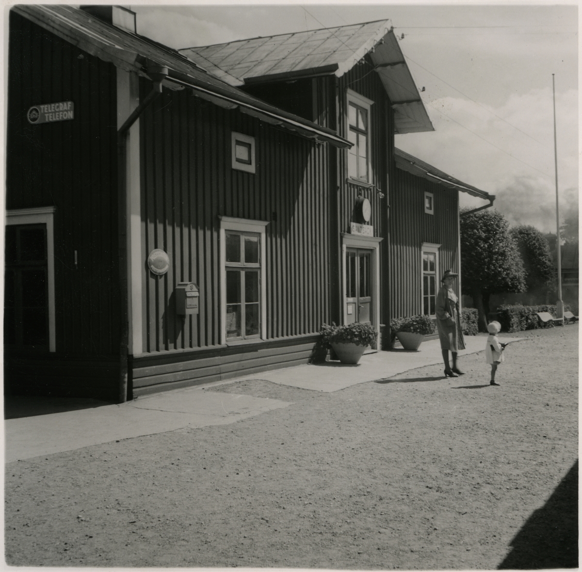 Stationshuset i Sandbäck