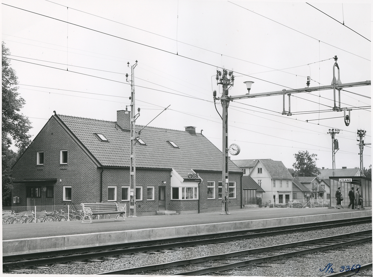 Stationshuset i Osby.