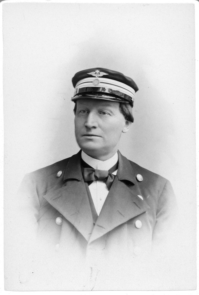 Stationsmästare Per Johan Söderholm.