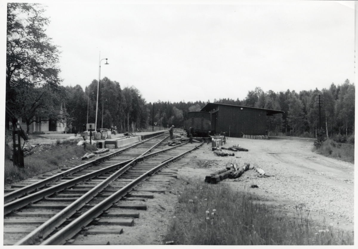 Kallhäll stationsområde.