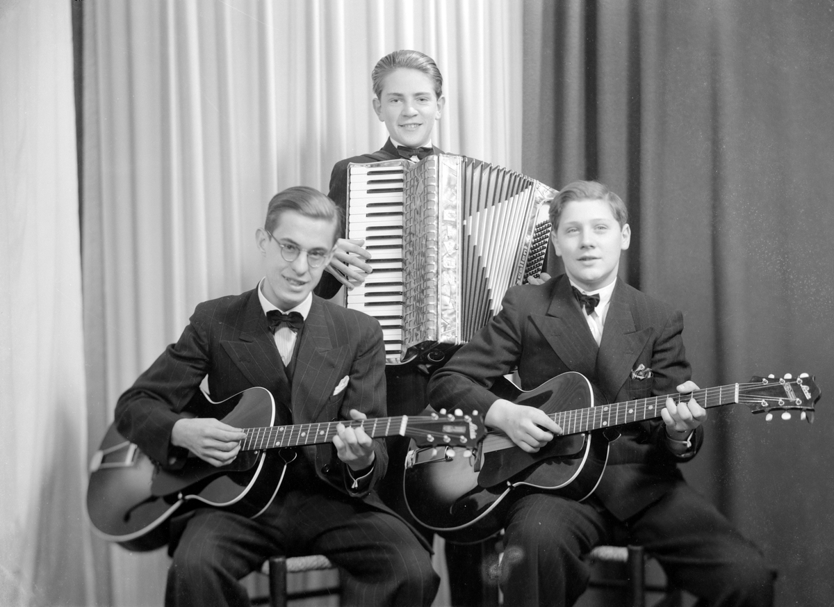 Evans Trio. Foto okt 1941.