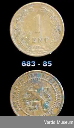 1 cent. Nederland.