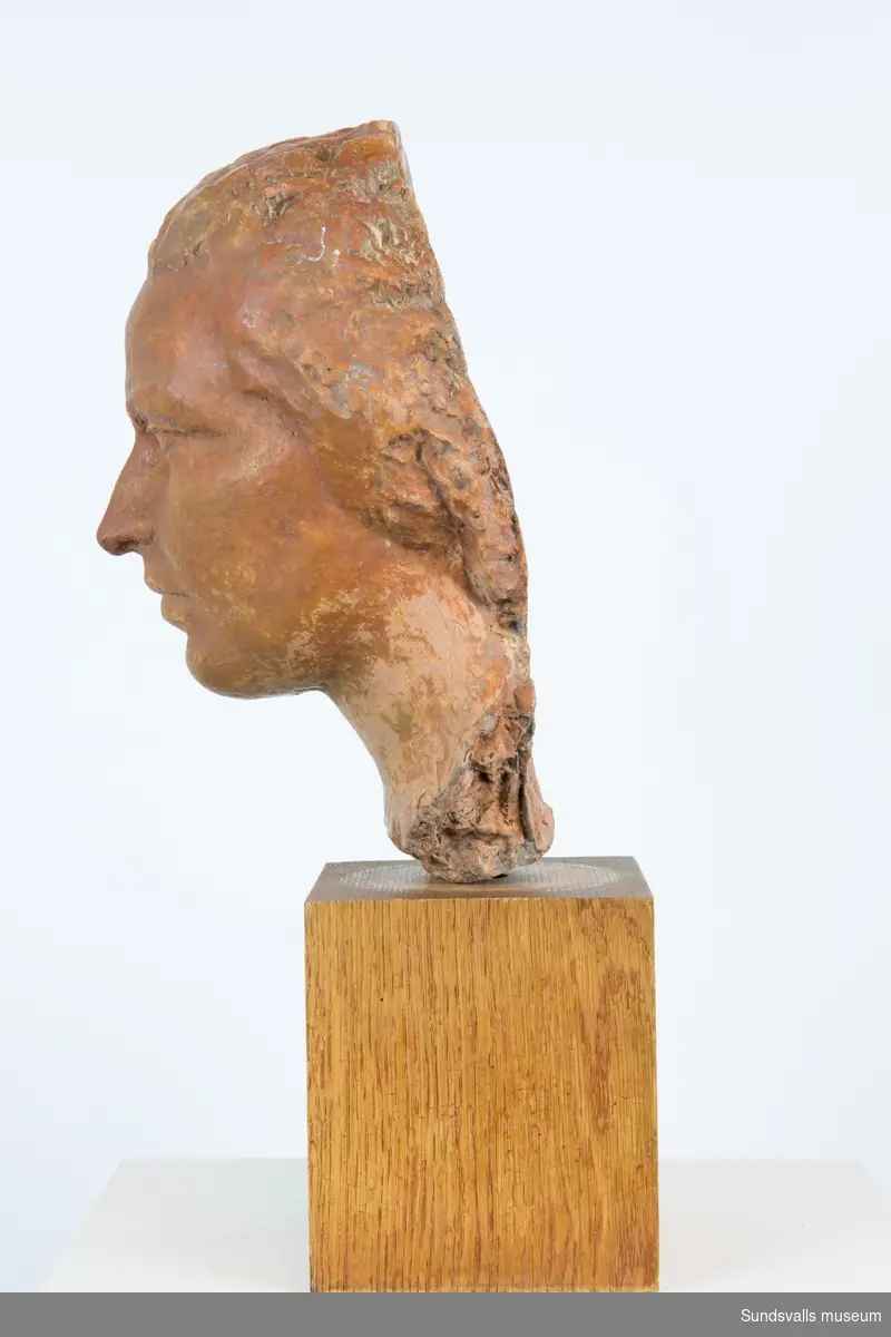Porträttskulptur av Marie Barbaud.