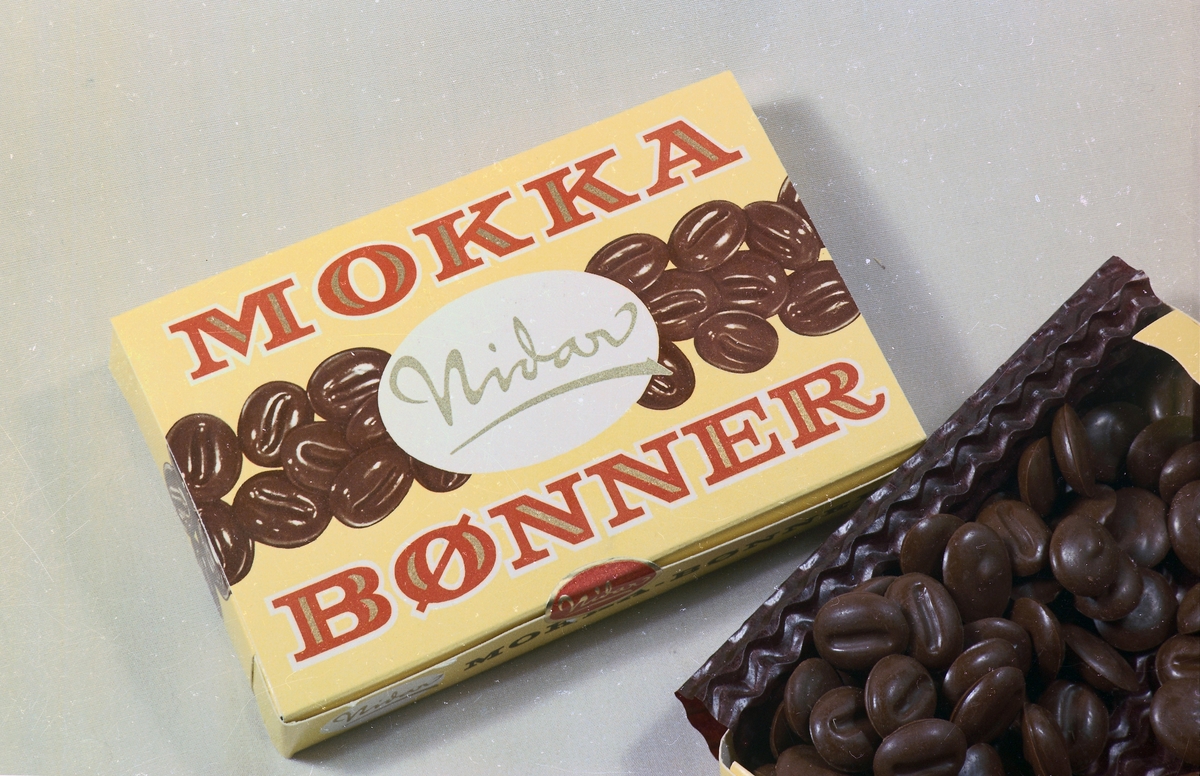 Mokka Bønner fra Nidar Chokoladefabrik A/S