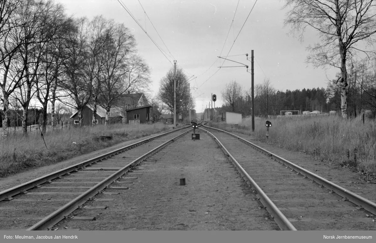 Rygge stasjon, utkjør i retning Oslo Ø.