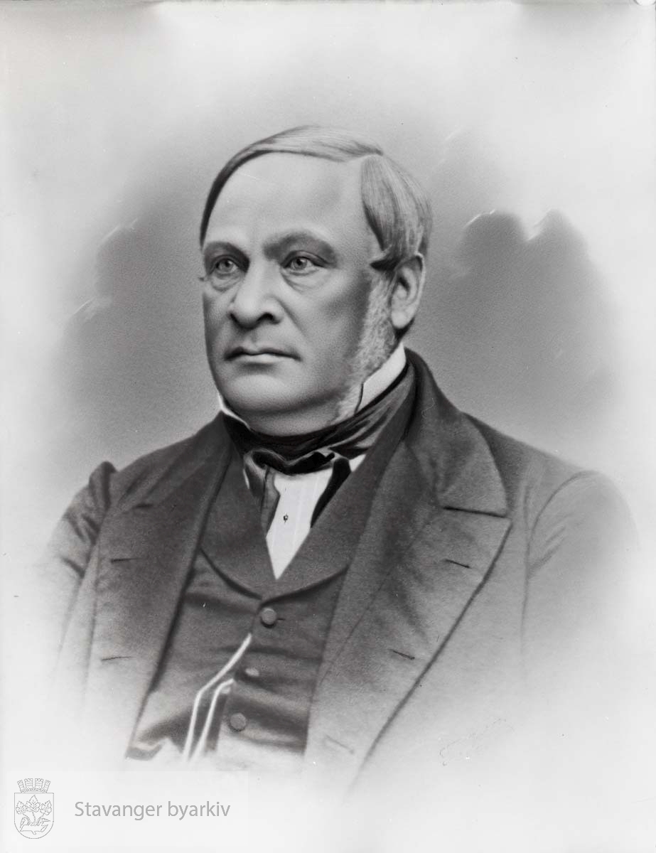 Ordfører i Stavanger i 1846. Født i Kvinesdal. Jurist og Underrettsprokurator i Stavanger 1831-1850. Bodde senere i Molde.