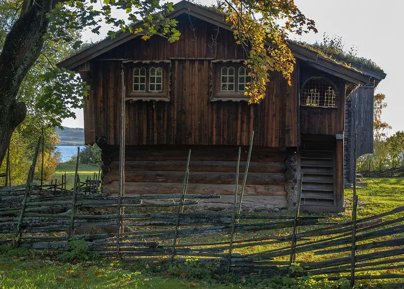 Nordgavlen på Skråstadloftet.