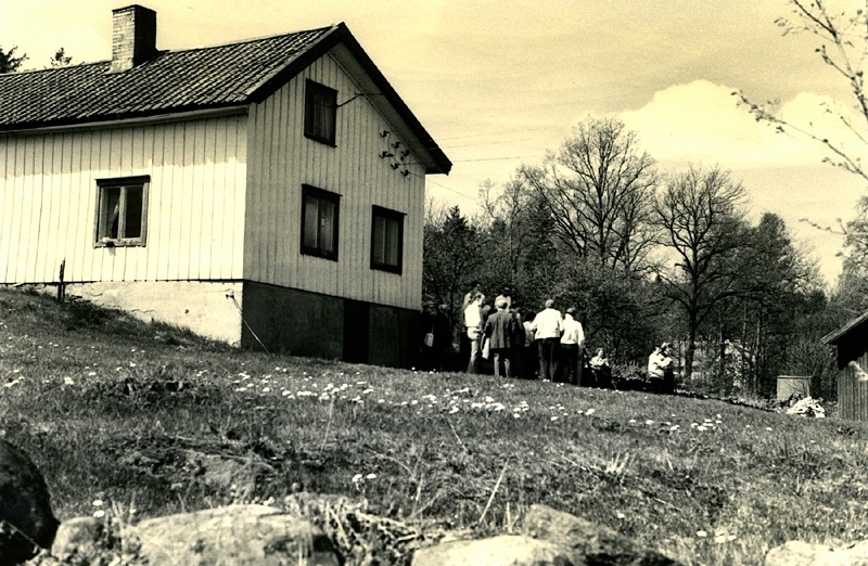 Hembygdsgillets vandring vid Tollered 1:4 "Verners" 1979.