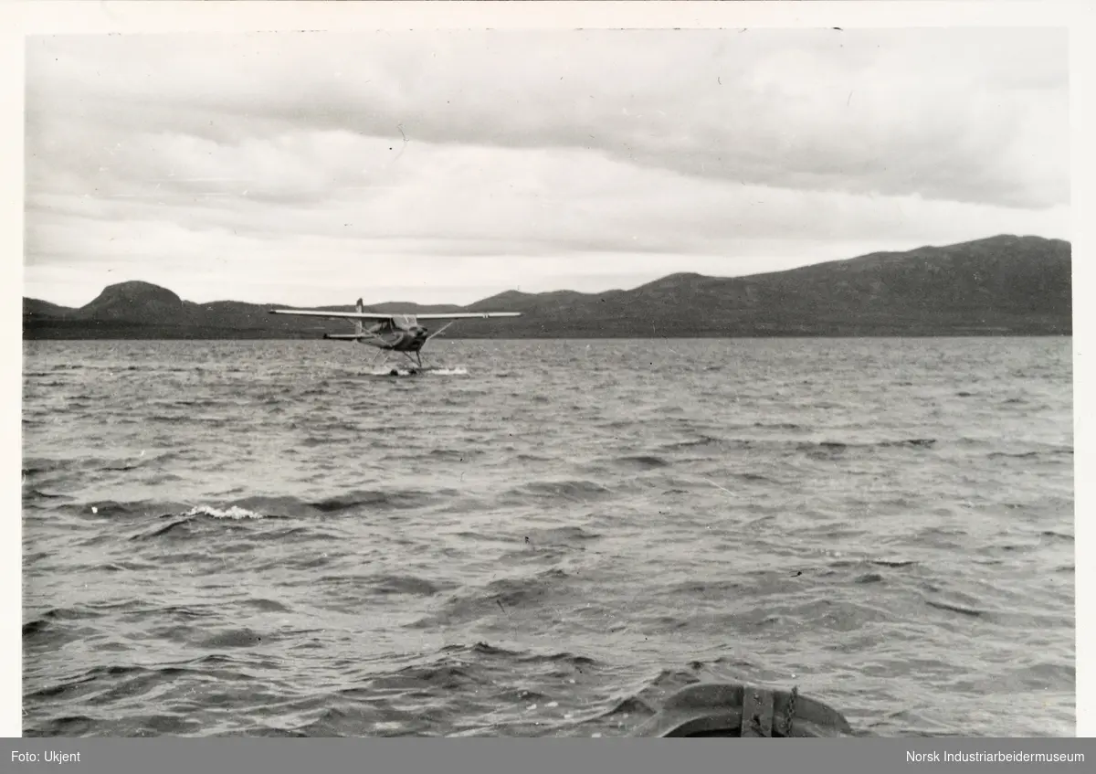 Sjøfly på Langesjå sommeren 1954
