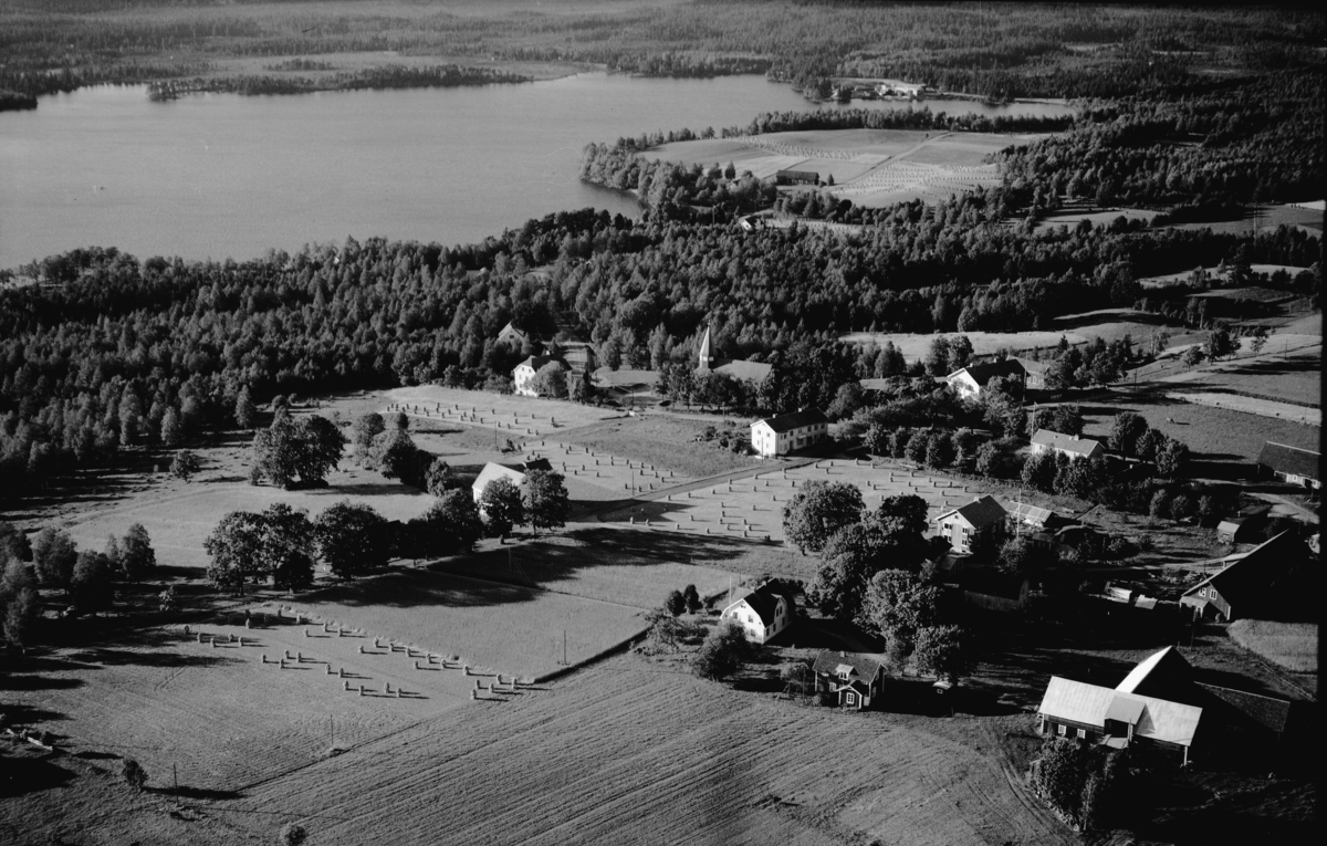 Flygfoto över Bondstorp i Vaggeryds kommun, Jönköpings län.