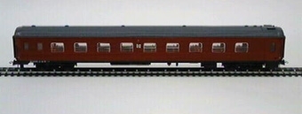 Modell av liggvagn BC4R Nr:5473, i skala 1:87.
Vagnen är brunmålad och byggd på en Roco A/B7 vagn.

Modell/Fabrikat/typ: Ho