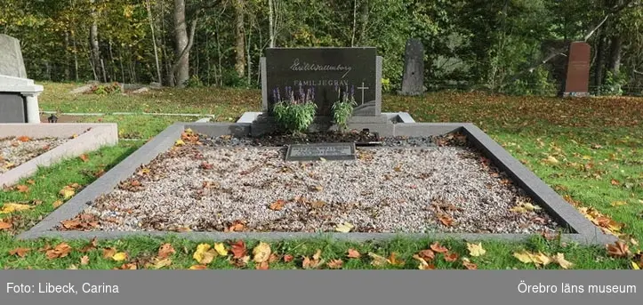 Hidinge nya kyrkogård Inventering av kulturhistoriskt värdefulla gravvårdar 2017, Kvarter D.