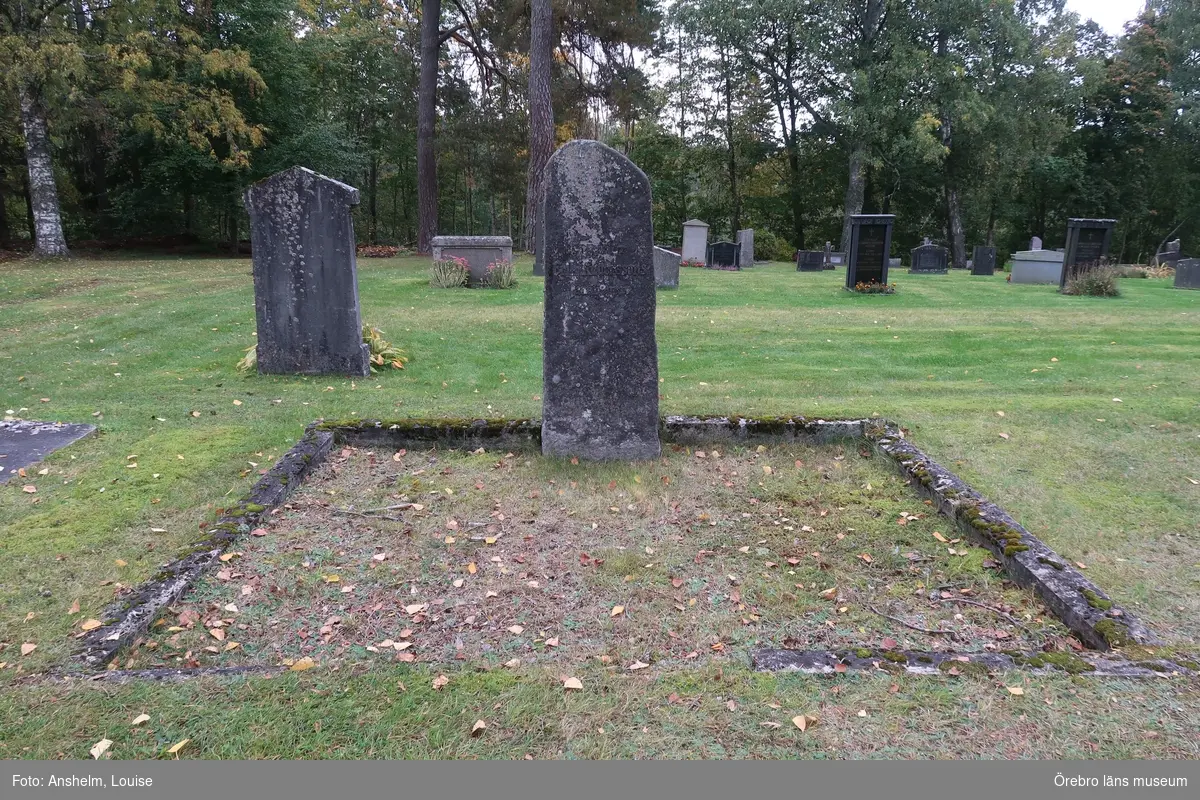Hidinge nya kyrkogård Inventering av kulturhistoriskt värdefulla gravvårdar 2017, Kvarter C.
