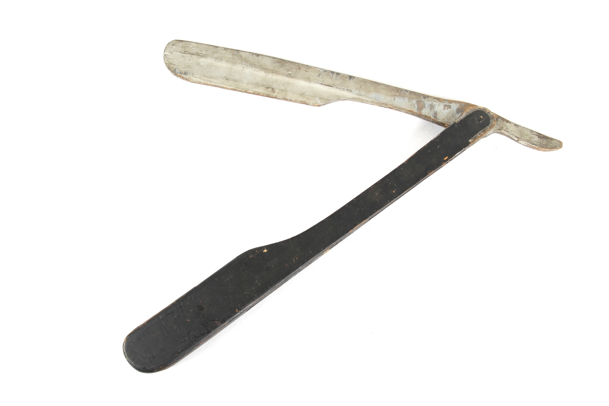Tremodell av en barberkniv