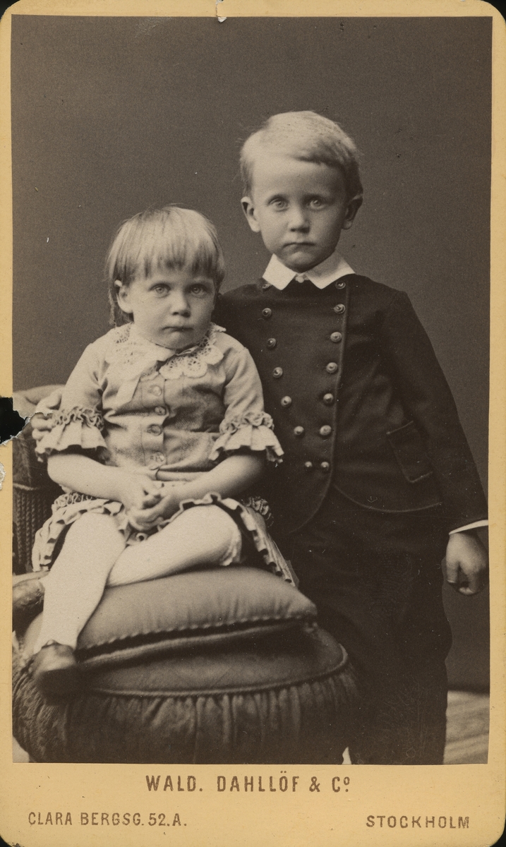 Elsa och C. G. Berg, 1883.