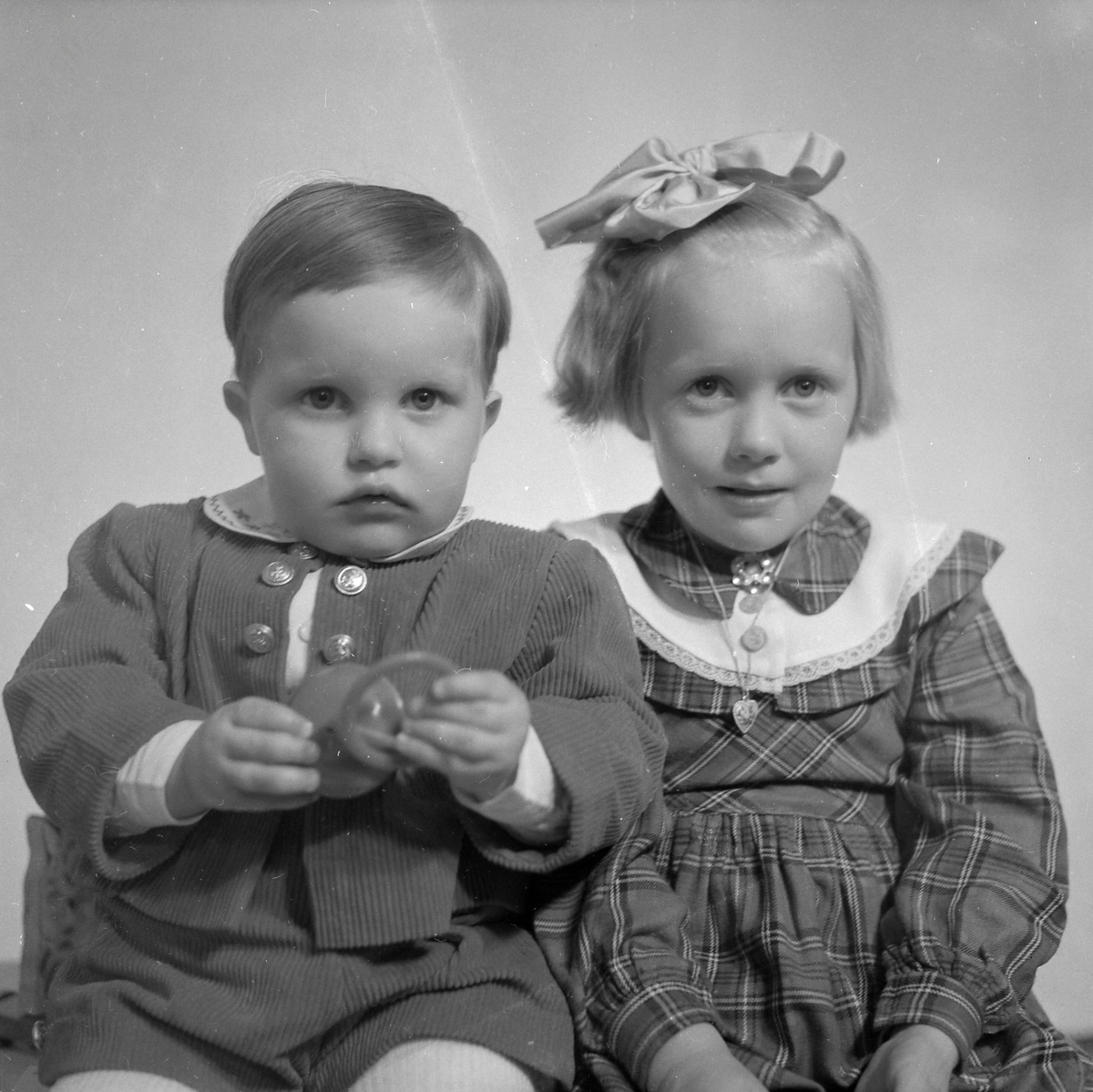 Karin Brynlund med bror