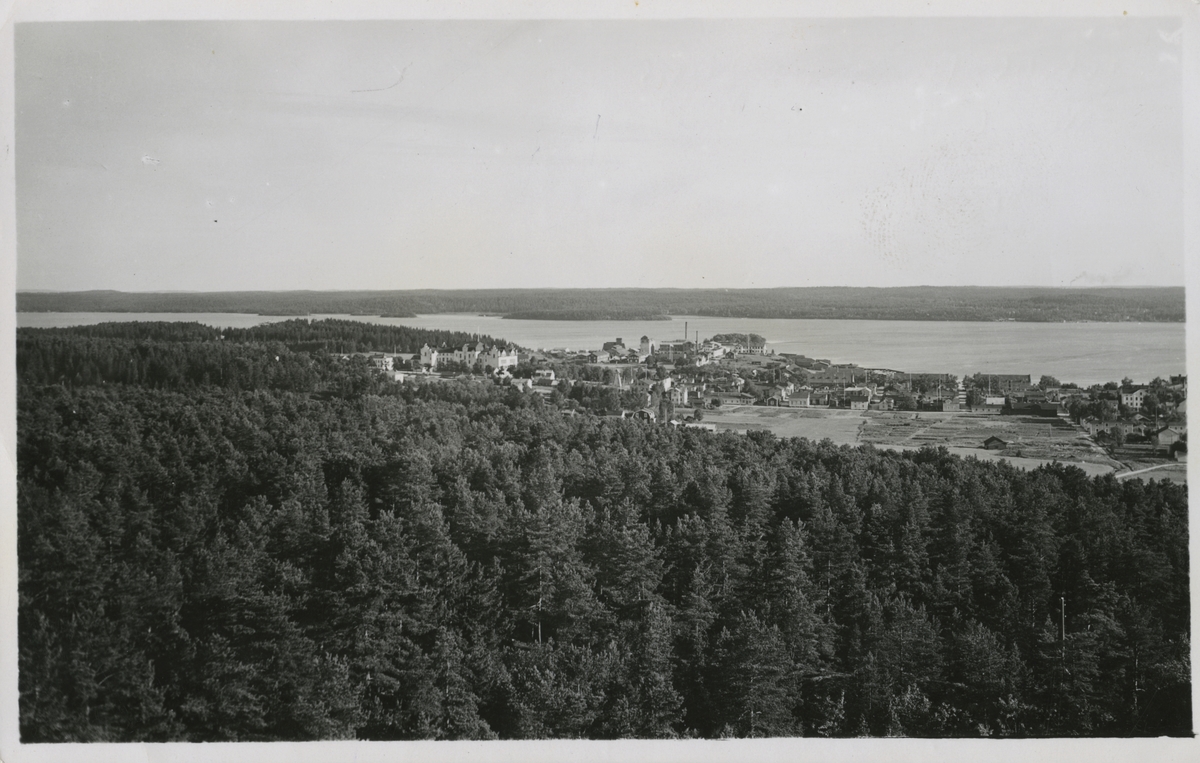 Utsikt från Galgberget i Hudiksvall.
