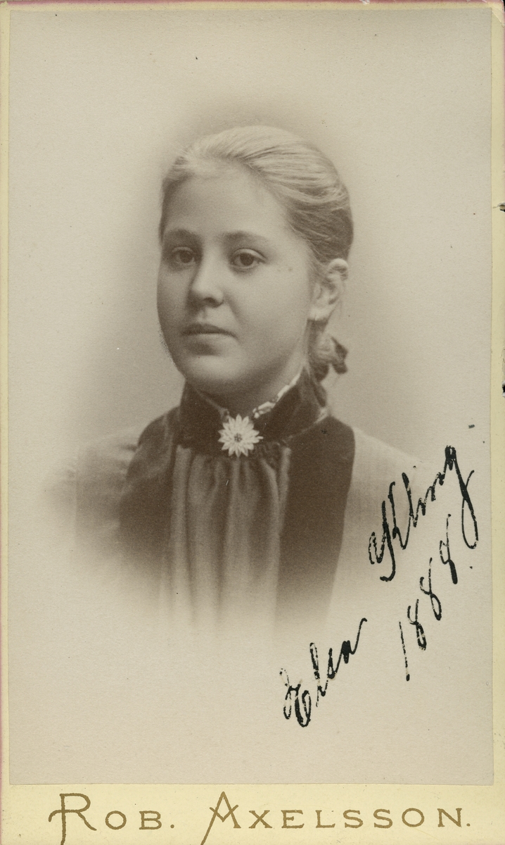 Elsa Kling, 1888.