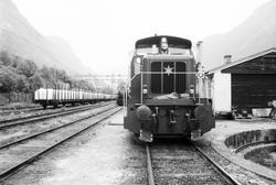 Lokomotiv tilhørende Rjukanbanen.