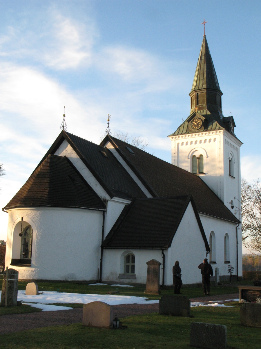 Exteriör, Frinnaryds kyrka, Aneby kommun.