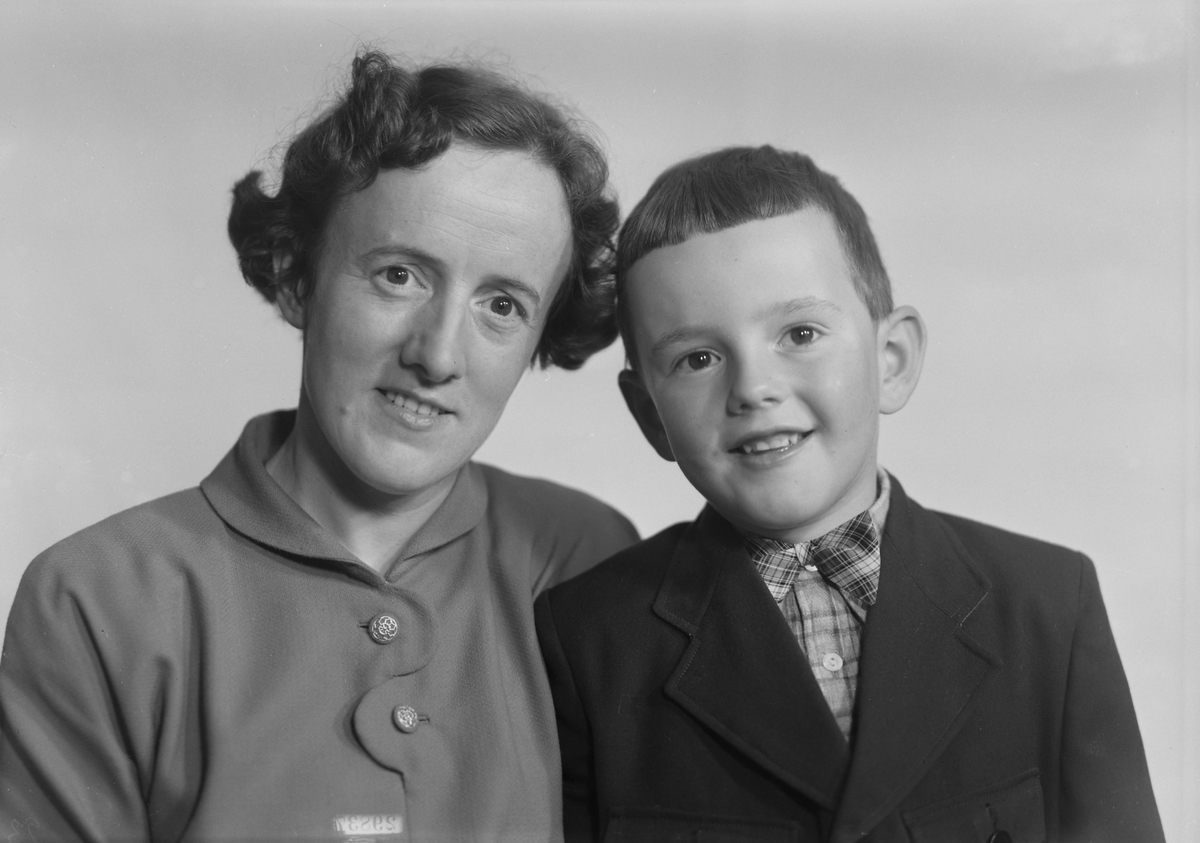 Liv Horsberg med sønnen Øyvind