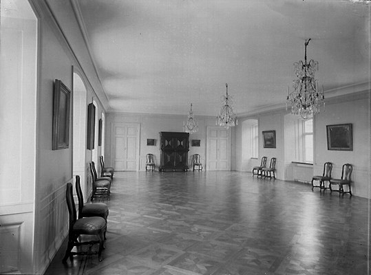 Stora matsalen i Residensvåningen, Västerås slott.