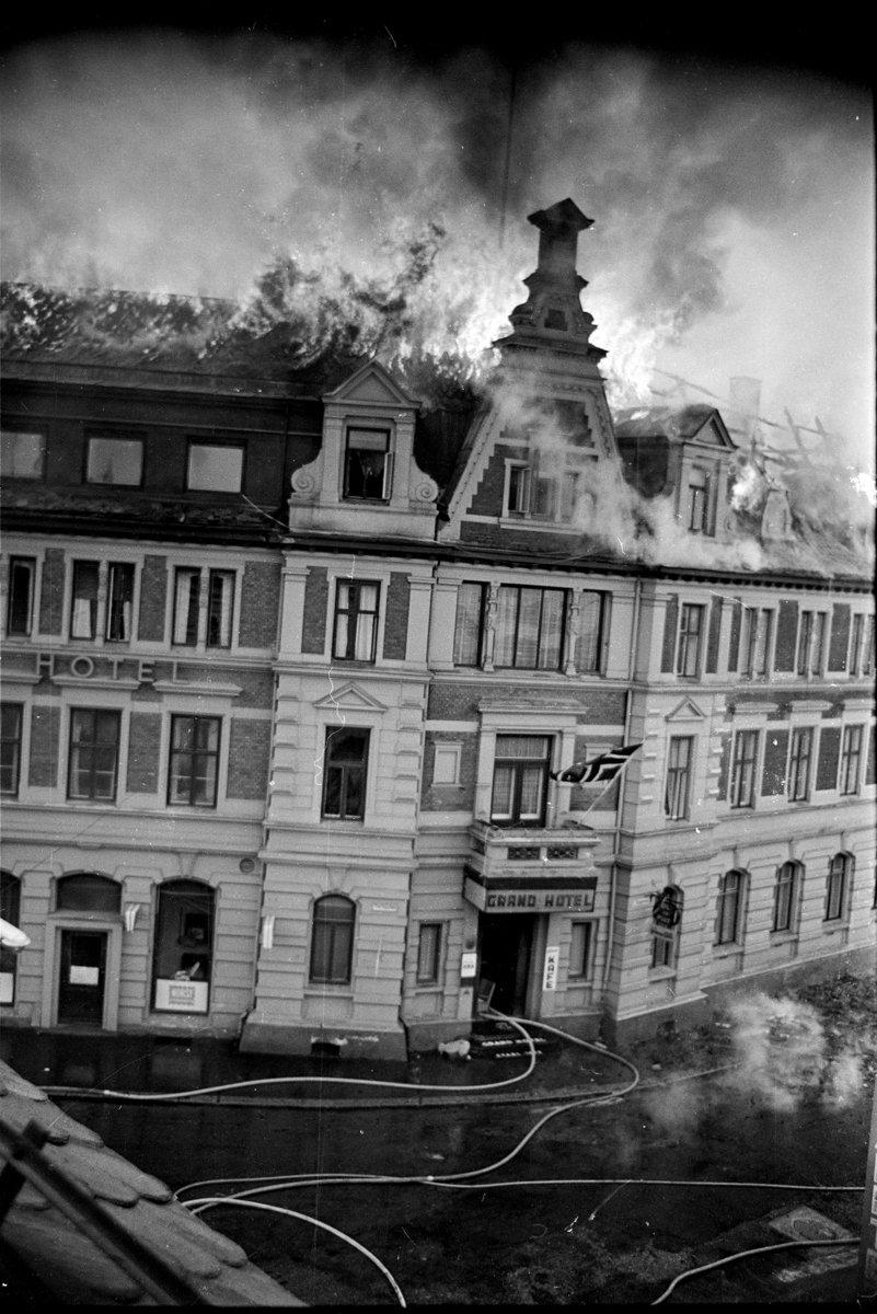 Brann, Grand Hotel, Hamar, 1969.