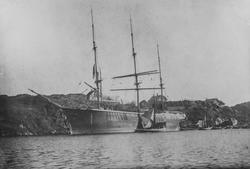 Haugesjøen sett mot sydøst, ca. 1895.