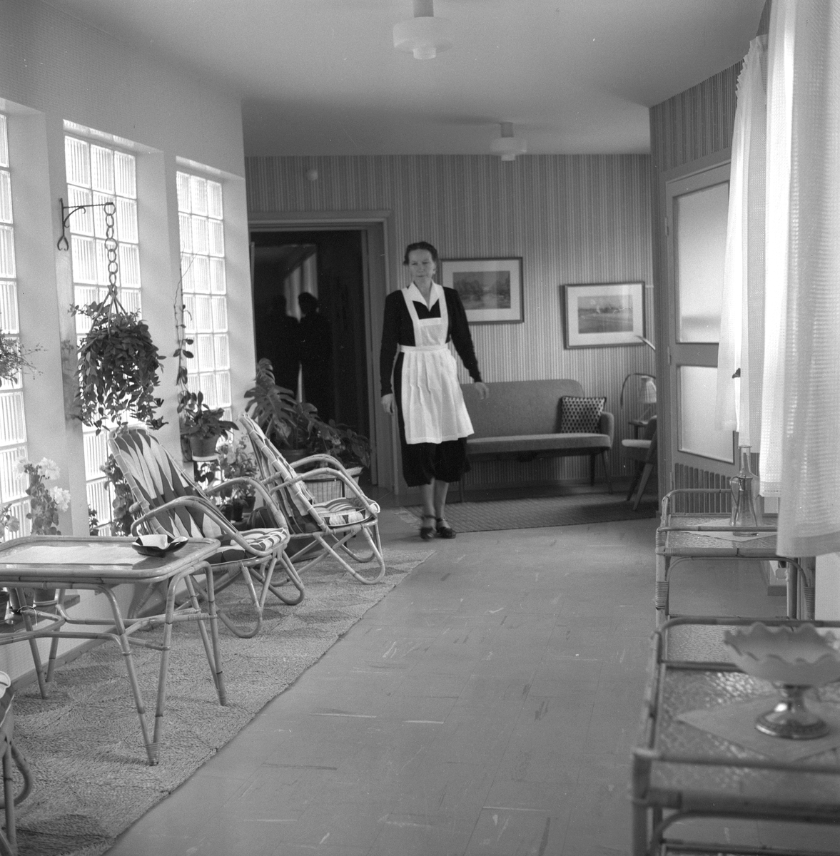 Ålderdomshem i Fellingsbro. 
16 juni 1959.