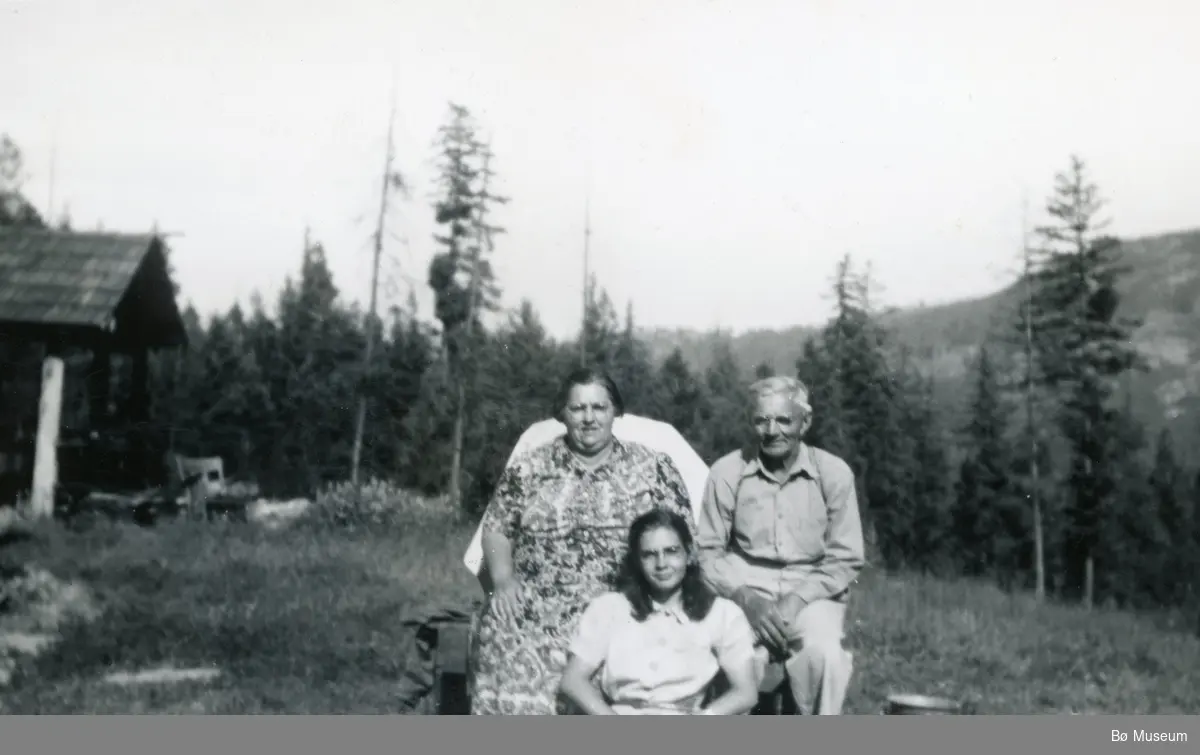 Kittil Prestholt med familie, USA