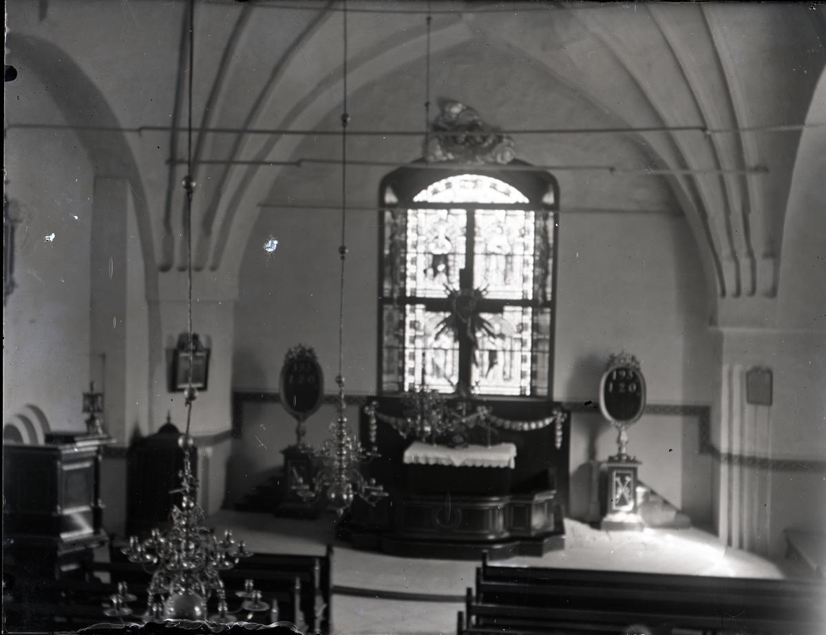 Koret i Svedvi kyrka.
