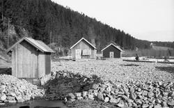 «Arbeide med tomt til båthus m.m. 1/4-1941  Storsjøen»