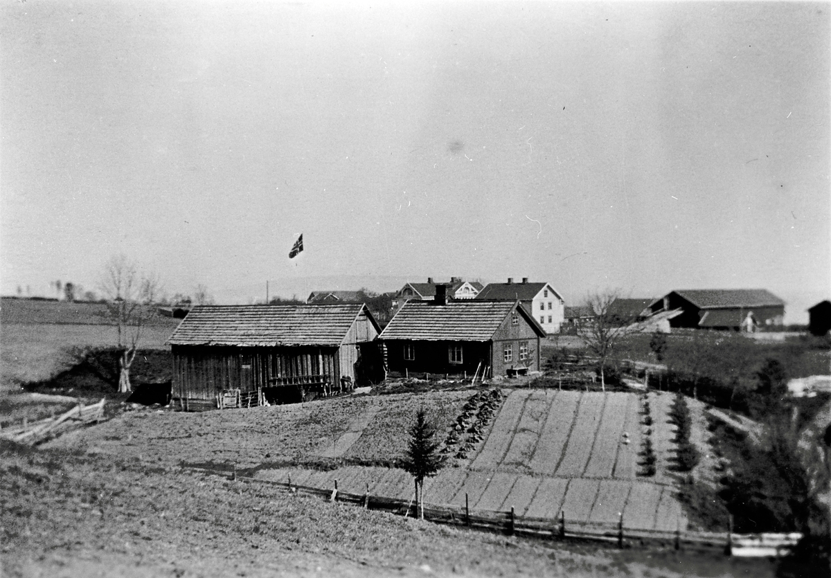 Rundhaugen i Totenvika ca. 1915